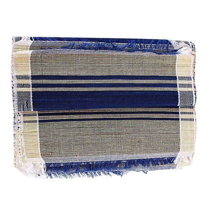 African Raffia Leaves set of Placemats and Table Runner