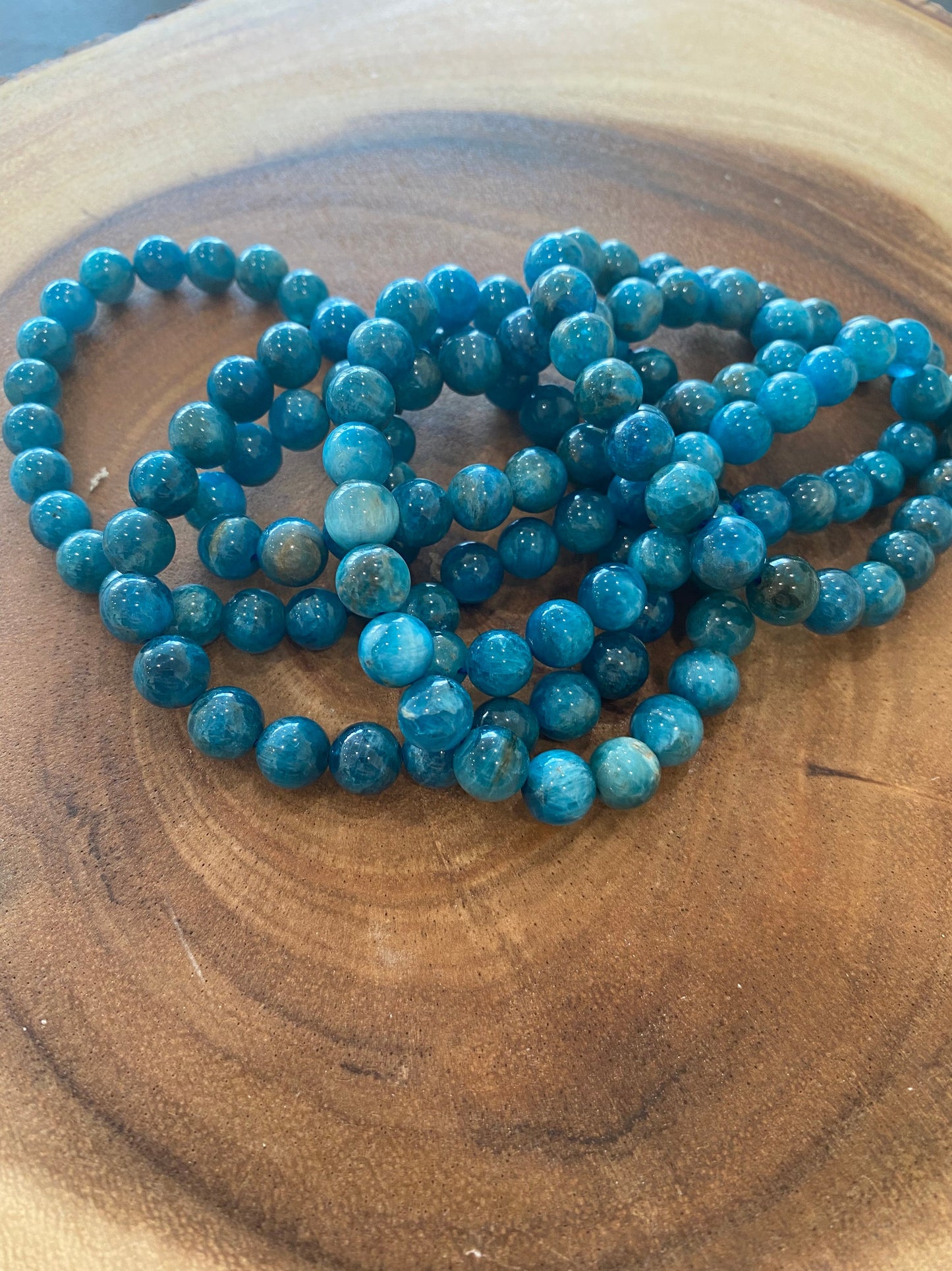 Blue Apatite Bracelet