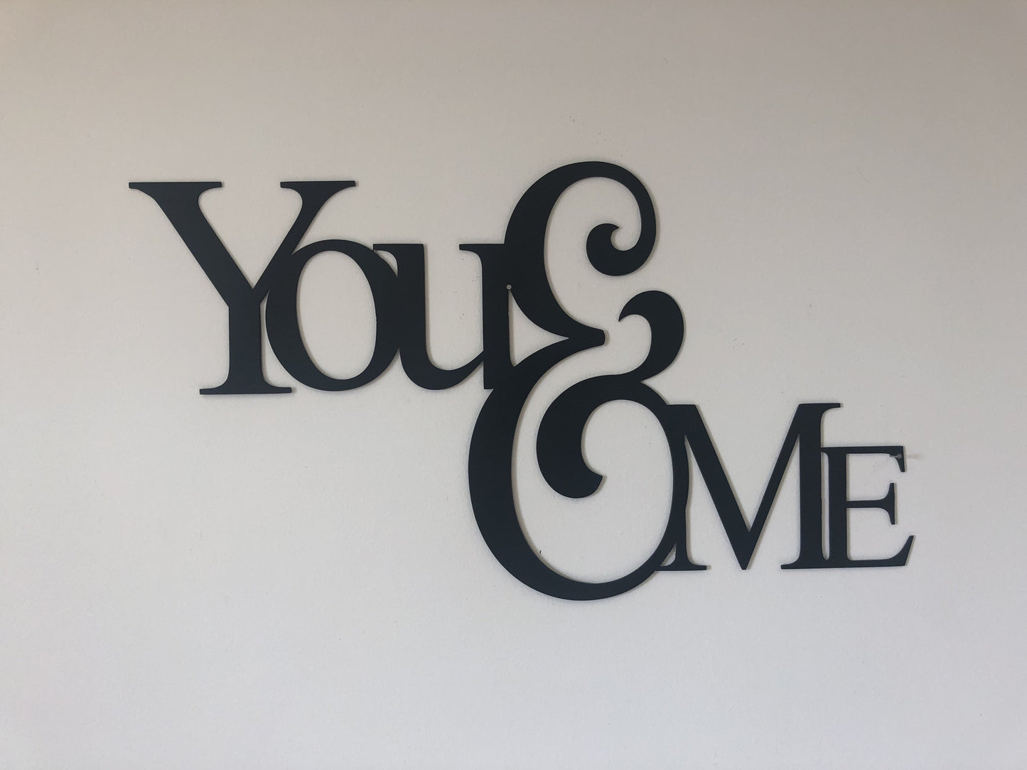 You & Me - Metal Wall Art