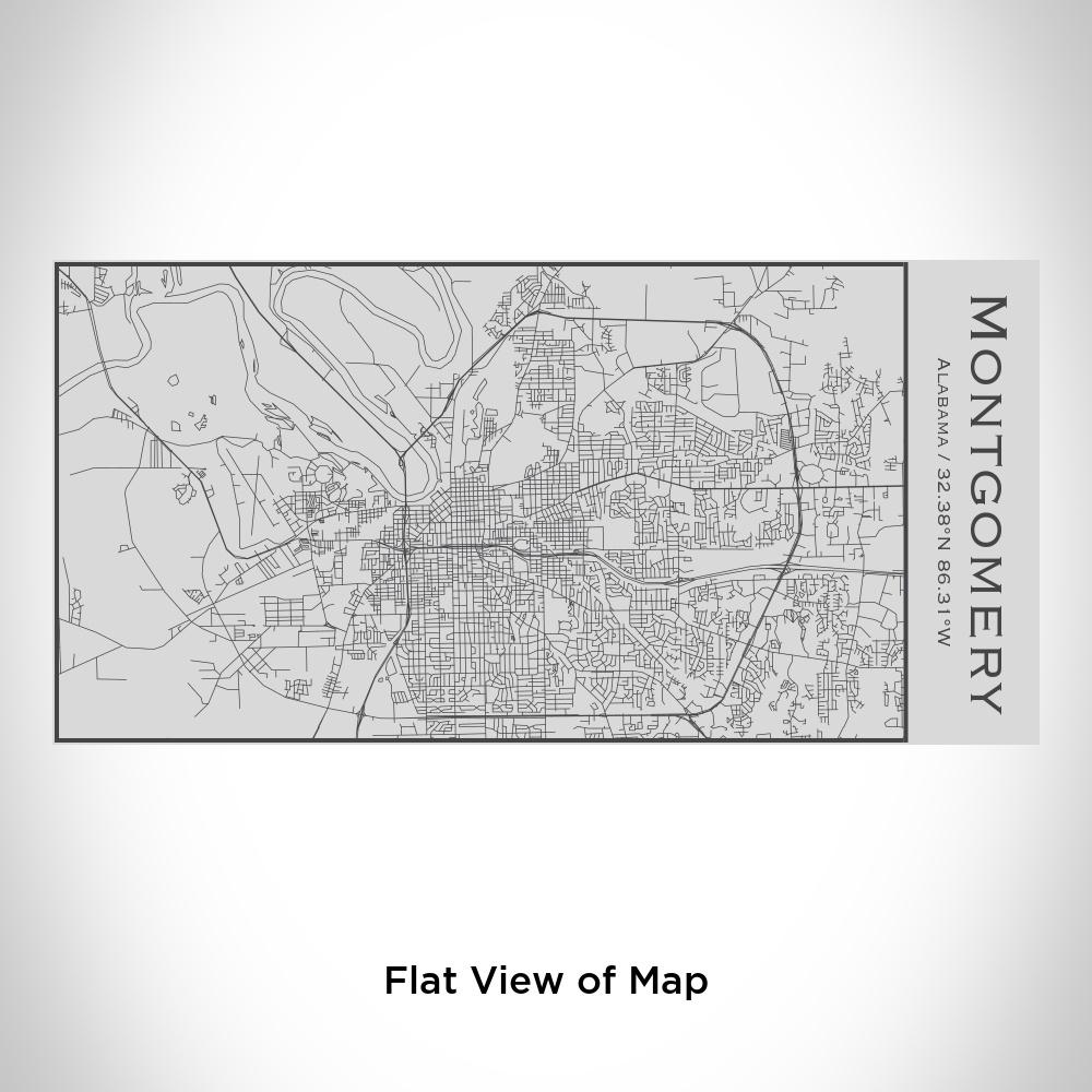 Montgomery - Alabama Map Insulated Bottle
