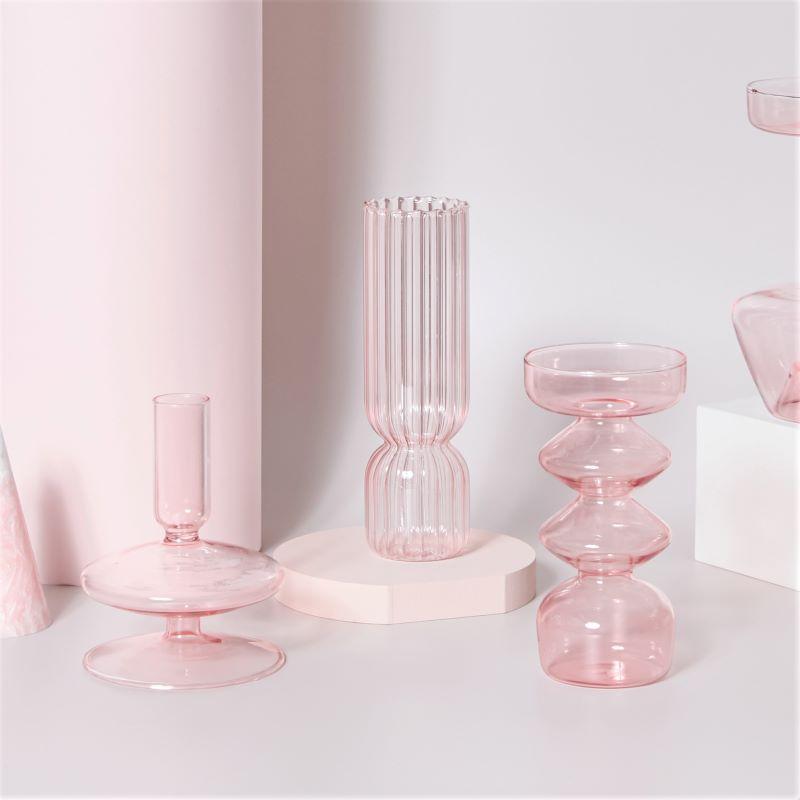 Pink Nordic Vases