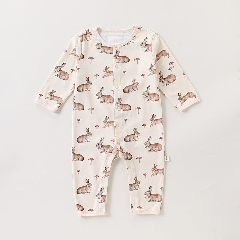 Autumn and Spring New Arrival Baby Unisex Simple Animals Cartoon