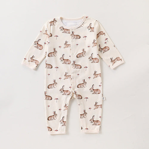 Autumn and Spring New Arrival Baby Unisex Simple Animals Cartoon
