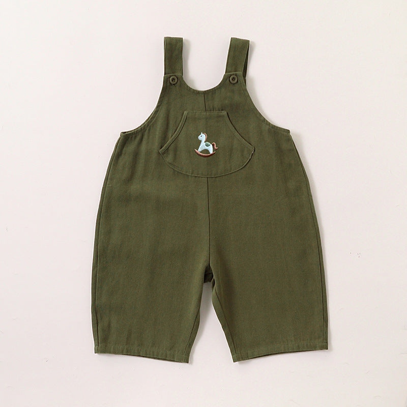 Autumn Baby Unisex Cute Rabbit Print Turn-down Collar Top and
