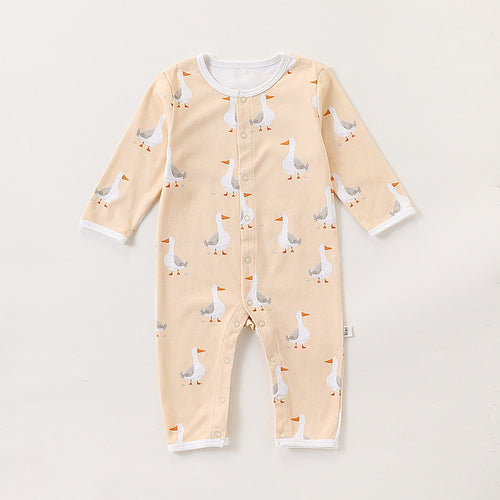 Autumn and Spring New Arrival Baby Unisex Simple Animals Cartoon