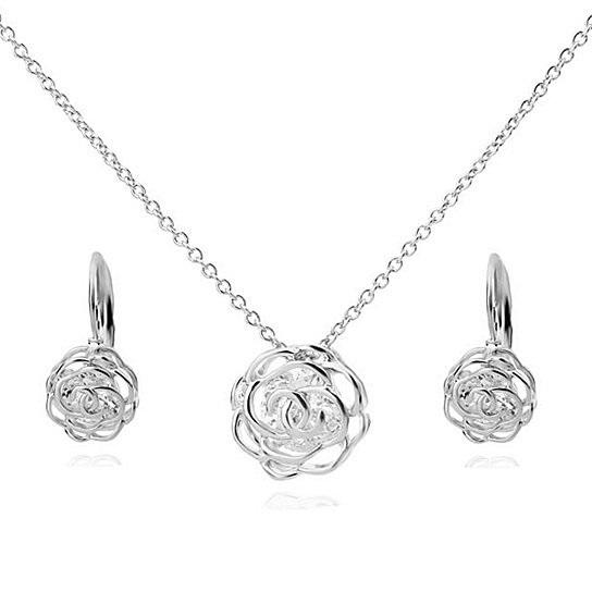 Rose Is A Rose Pendant And Chain 18kt Rose With 2ct CZ Bonus Free