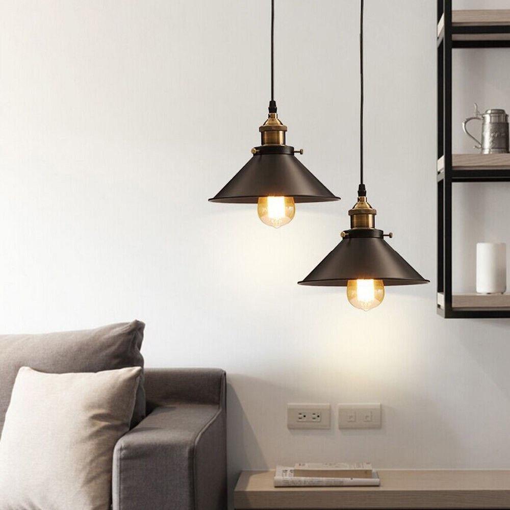 Cone Shade Pendant Light Copper Ceiling Hanging Pendant Lamp ~3379