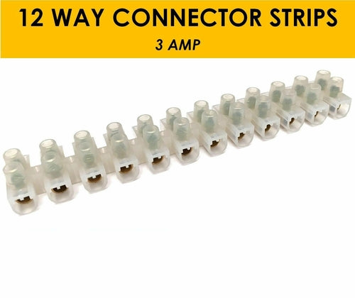 3A-60A Lighting Chock Block Connection 12 Way Electric Wire Terminal