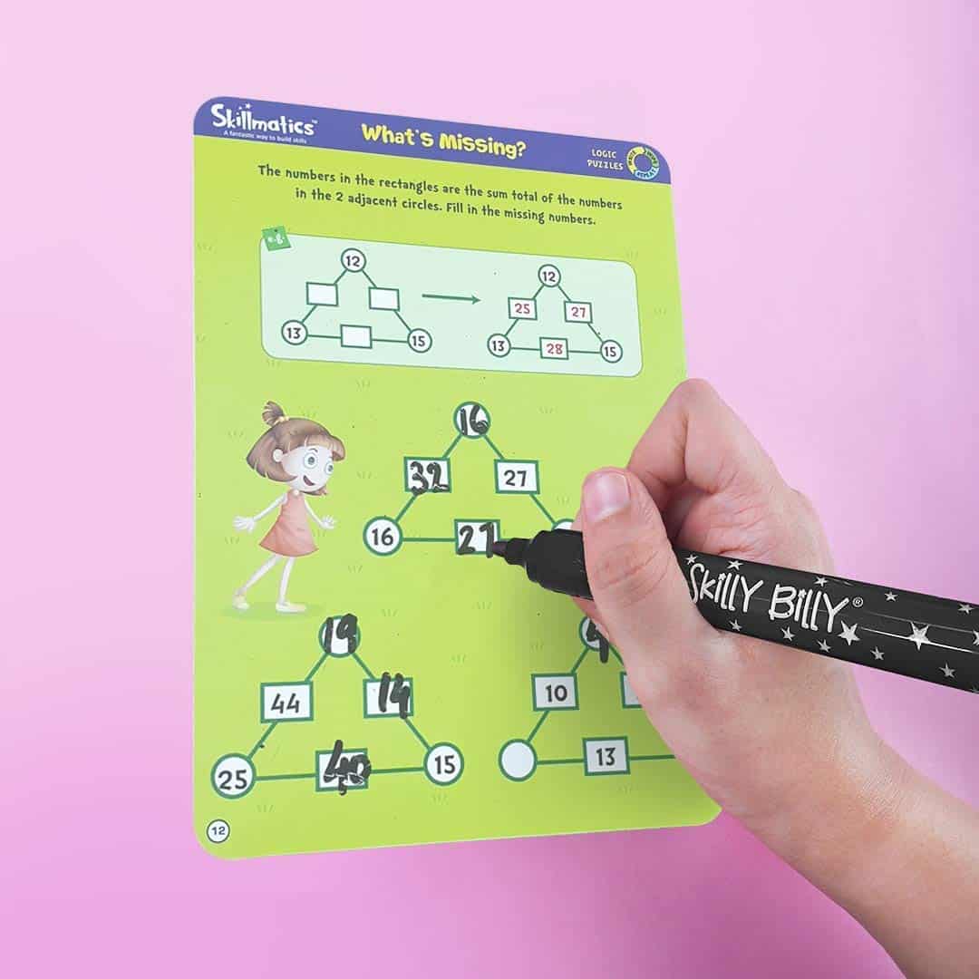 Skillmatics Logic Puzzle - Build Logic & Problem Solving Skills In