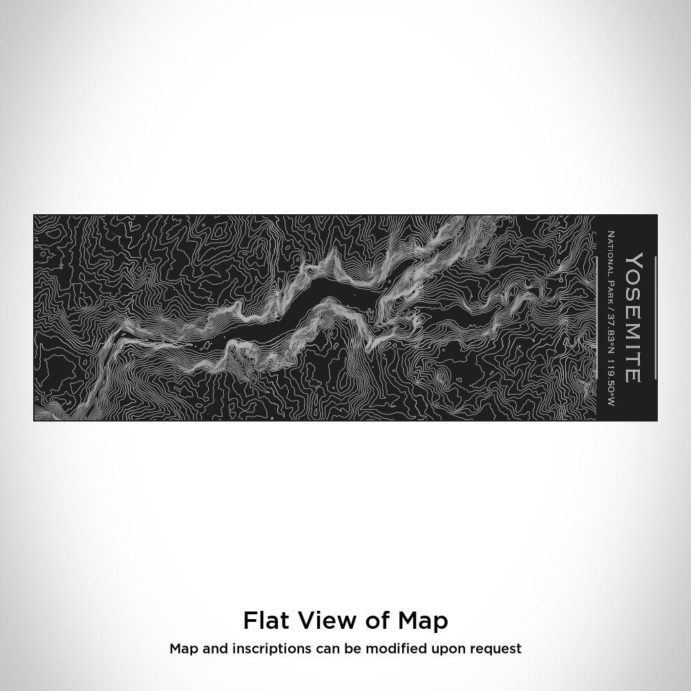 Yosemite National Park - California Map Insulated