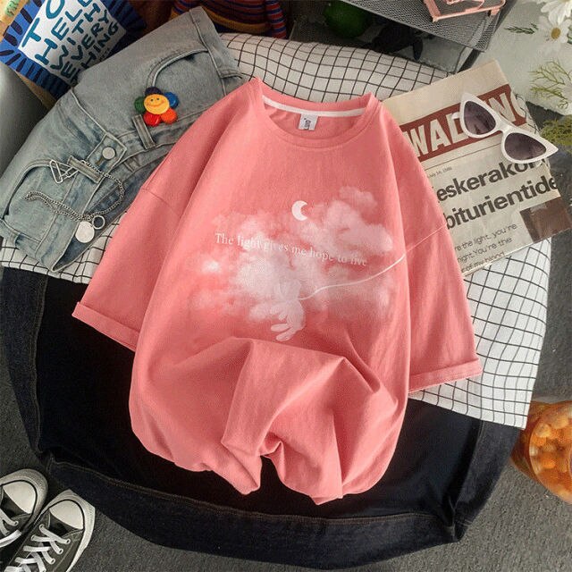 Summer Sleeve Punk Gothic T Shirt Cool Unisex Short HipHop Tshirt Harajuku Letter Print Vintage T-shirt Streetwear Oversize tops