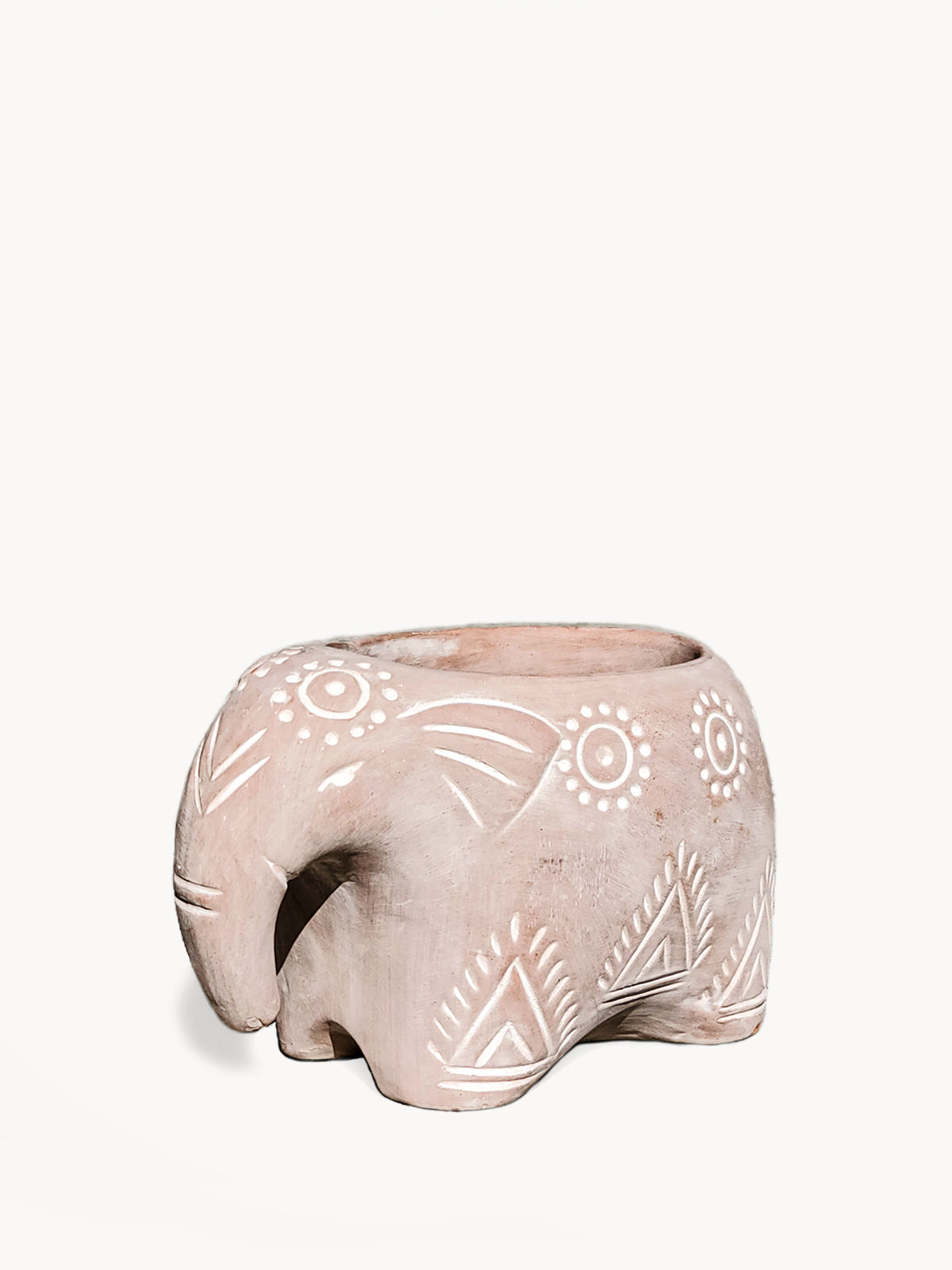 Terracotta Pot - Folk Elephant Main image