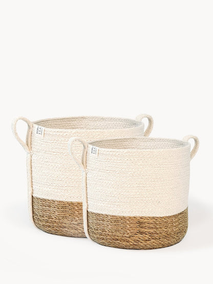 Savar Basket with Side Handle