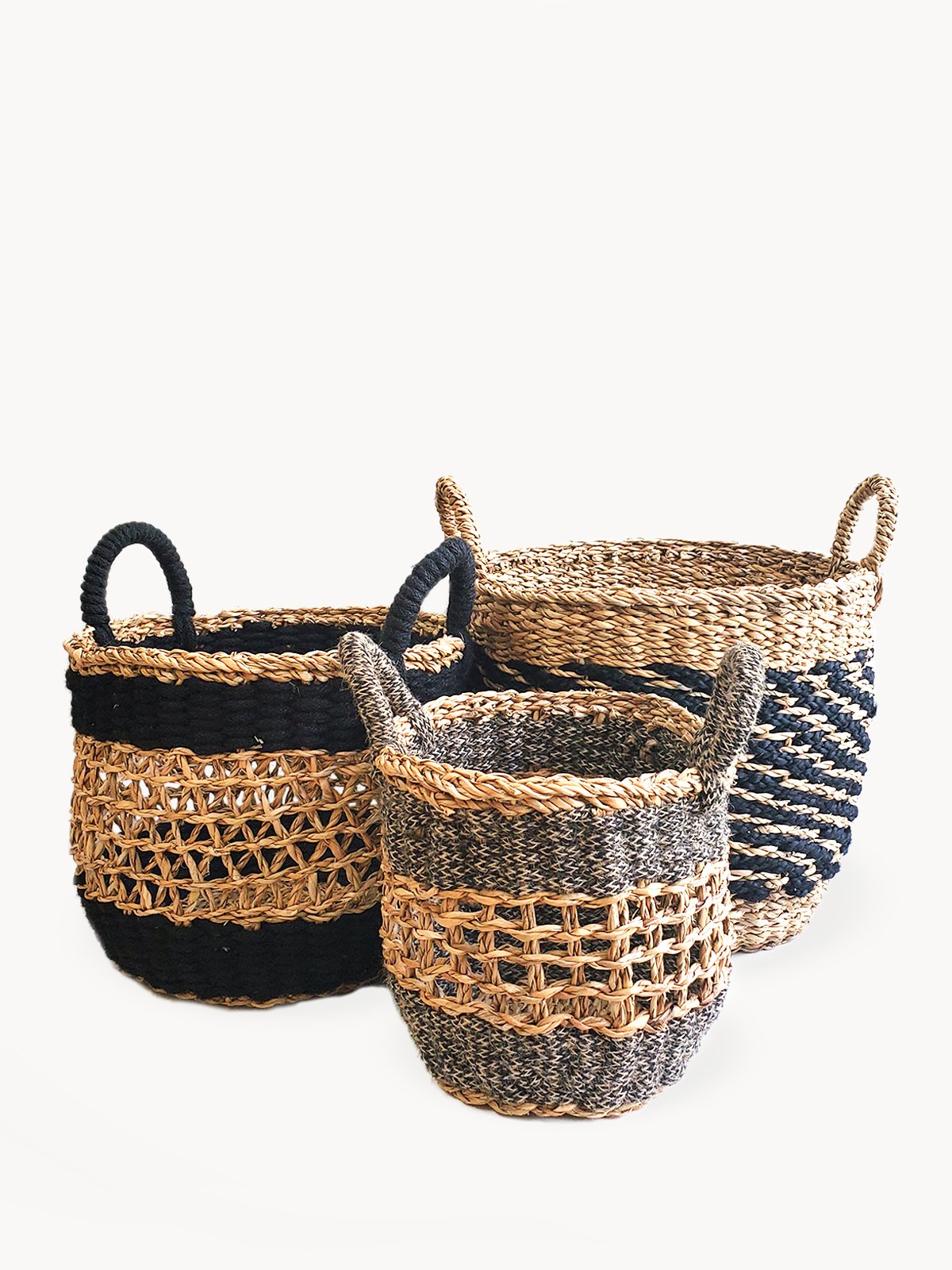 Ula Mesh Basket - Black Main image