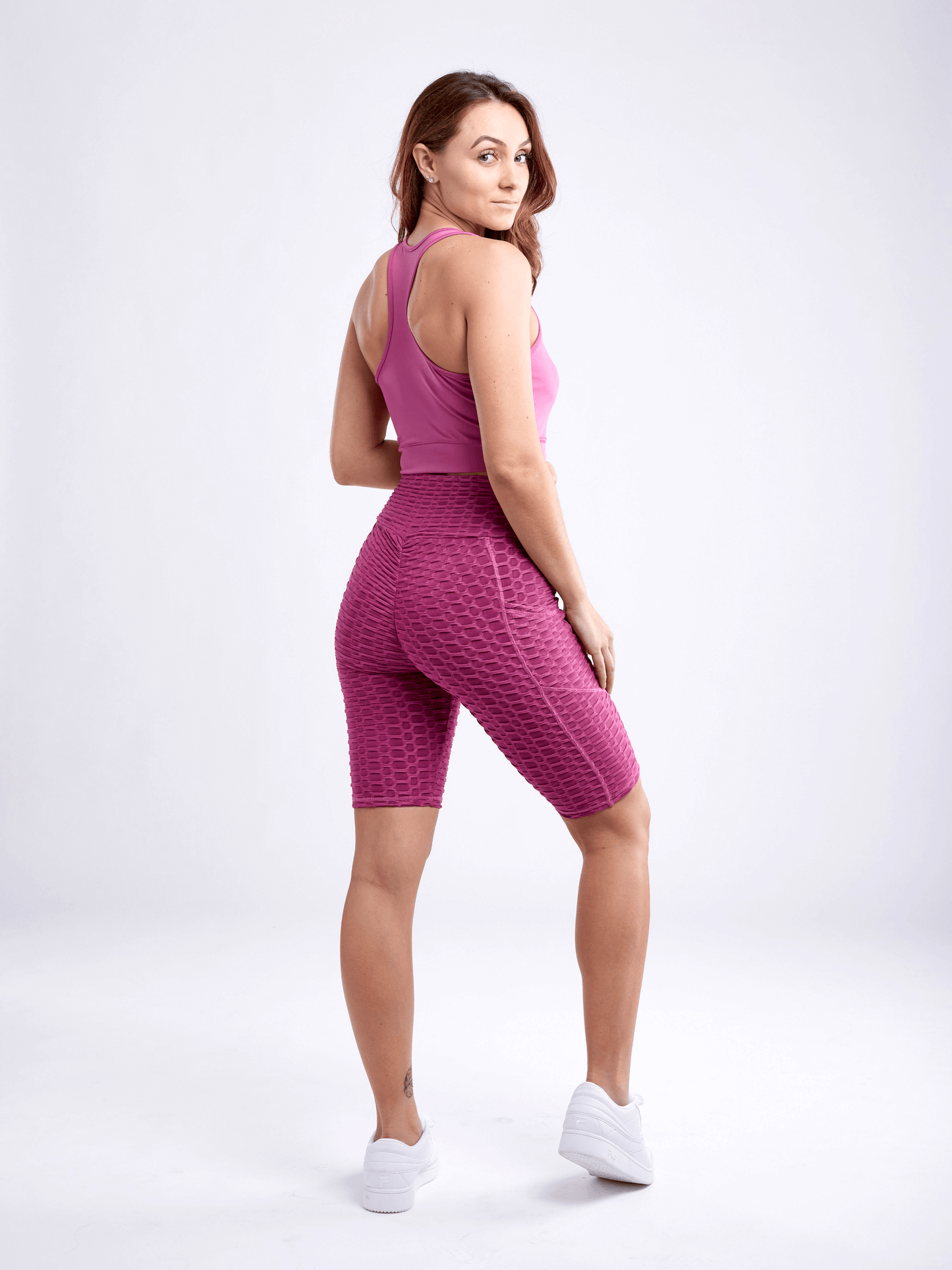 Racerback Lightweight Training Crop Tank Top