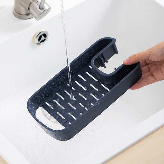 Sink Shelf Soap Sponge Drain Rack Storage Basket