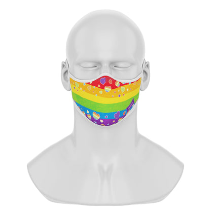 Maskery Premium Face Masks Rainbow Series 2pcs