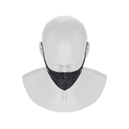 Maskery Design Face Mask Triangle of Black Shades