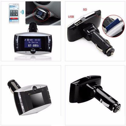 1.5LCD Car Kit MP3 Player Bluetooth FM Transmitter