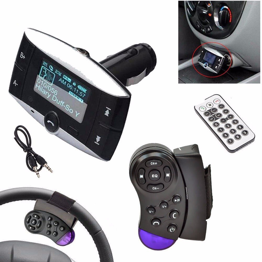 1.5LCD Car Kit MP3 Player Bluetooth FM Transmitter