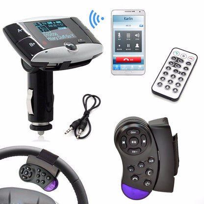 1.5LCD Car Kit MP3 Player Bluetooth FM Transmitter