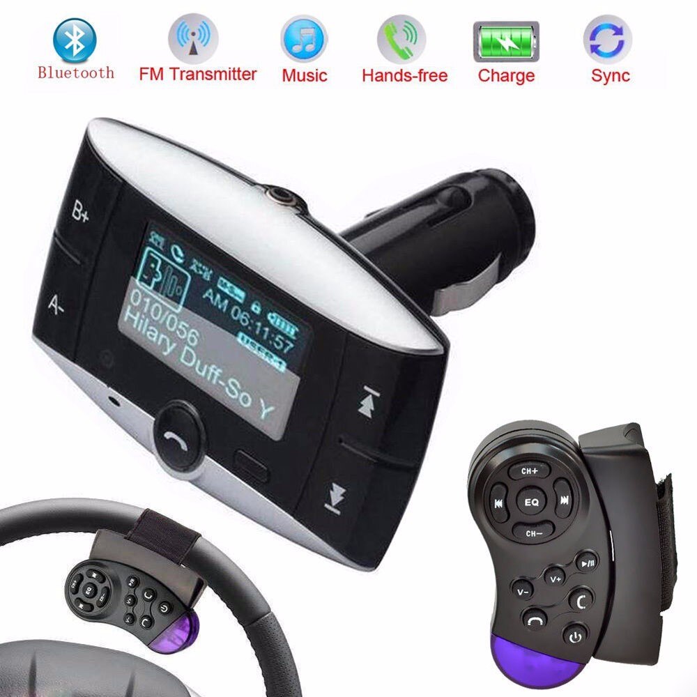 1.5LCD Car Kit MP3 Player Bluetooth FM Transmitter