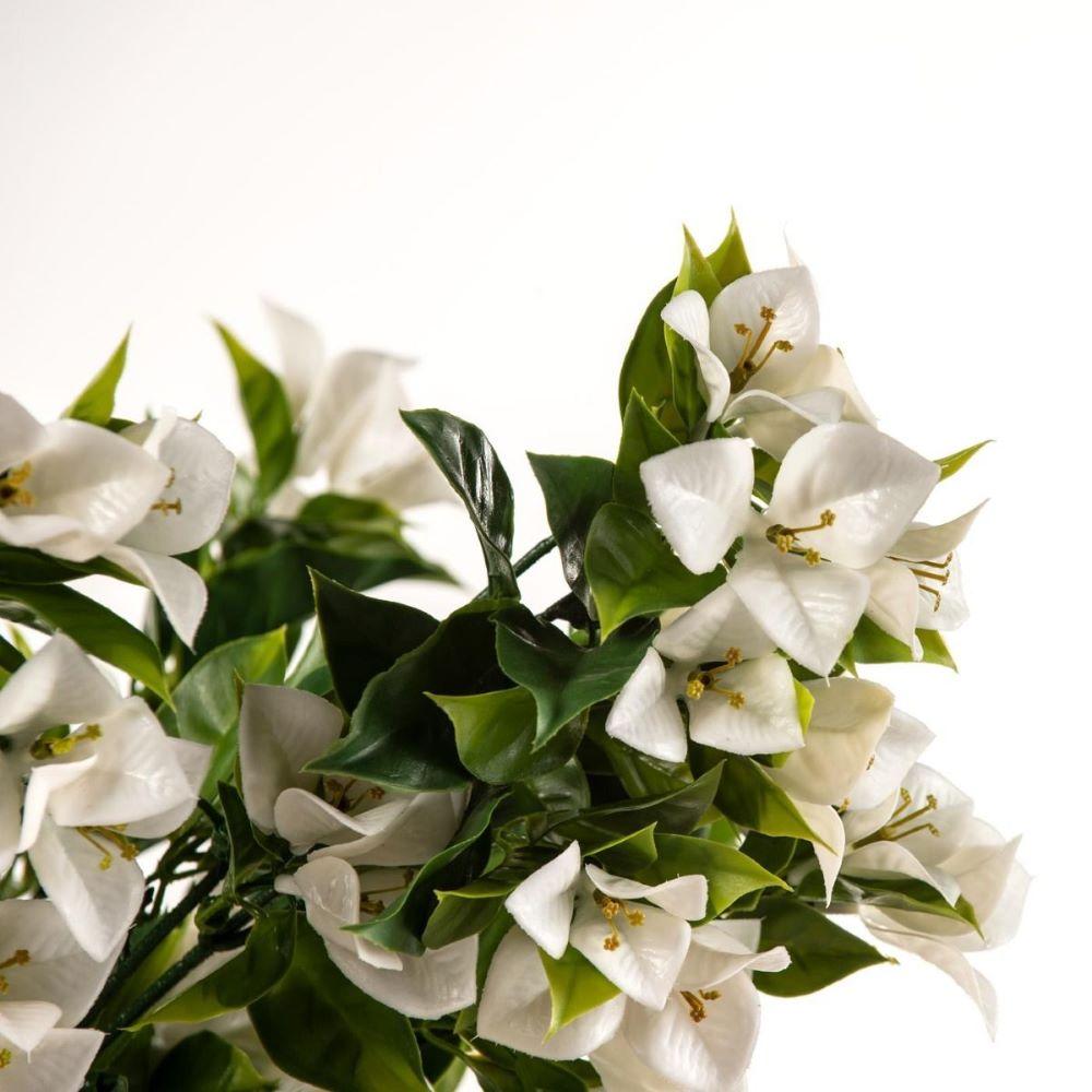 Hanging White Artificial Bougainvillea Plant UV Resistant 90cm Secondary image