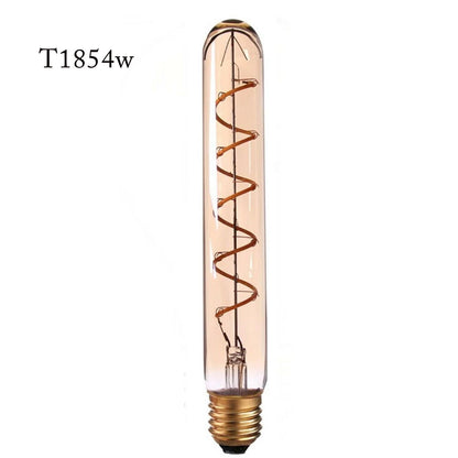3 Pack LED E27 T185 4W Filament Glass Retro Warm White~1015