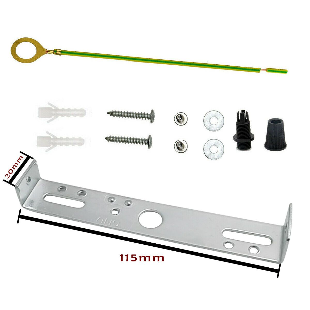 Ceiling Light Plate Light Fixing 115mm Bracket Strap Accessories~2394