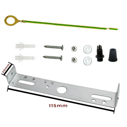 115mm bracket Plate with Light Fitting~1082