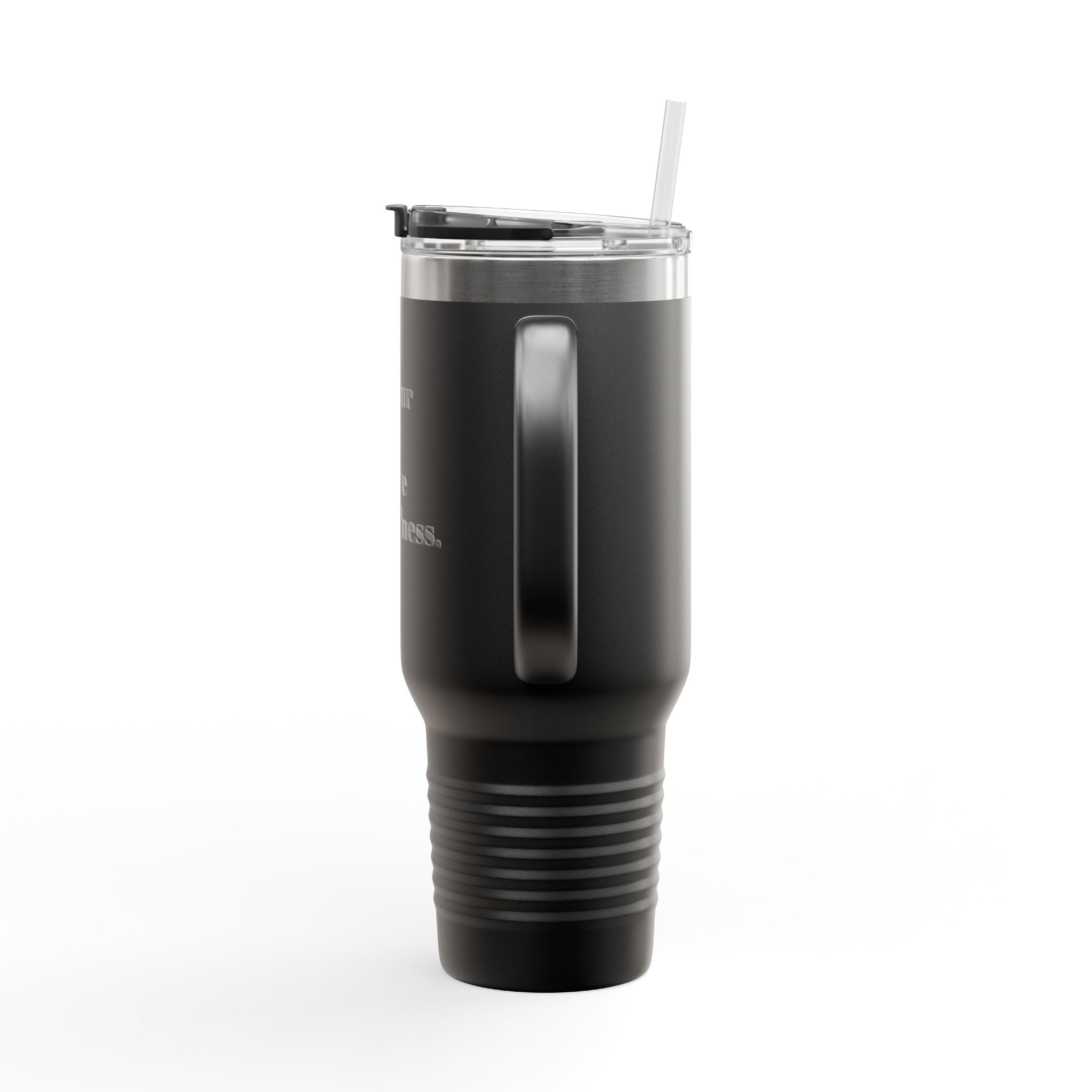 Inspirational Insulated Travel Mug | 40oz - Find Your Flow, Embrace the Stillness