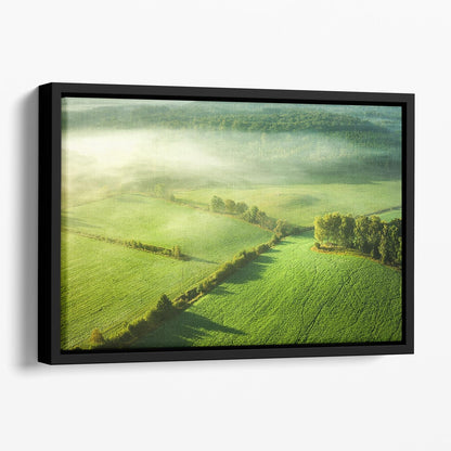 Above The Mist Floating Framed Canvas