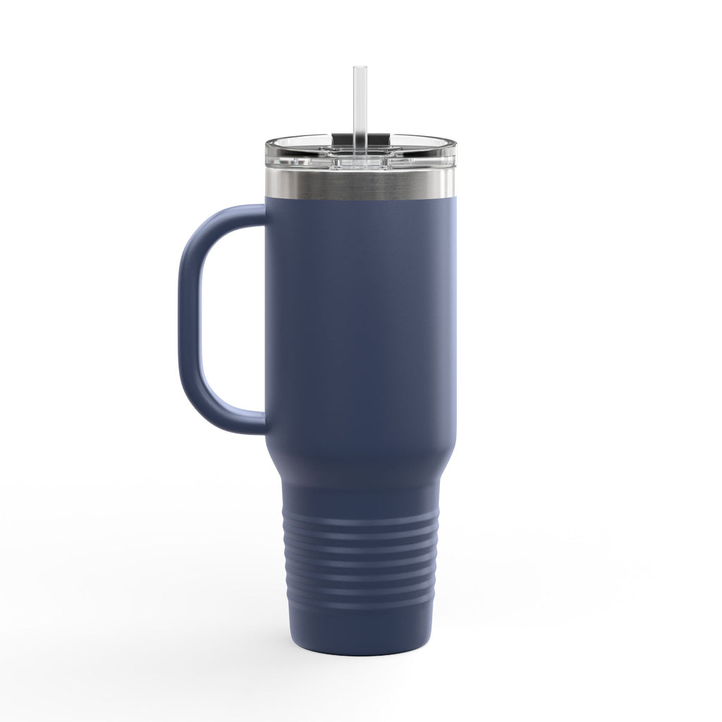 Inspirational Insulated Travel Mug | 40oz - Find Your Flow, Embrace the Stillness