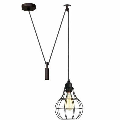 Metal Ceiling Light Hanging Pendant Lamp Retro Industrial Vintage