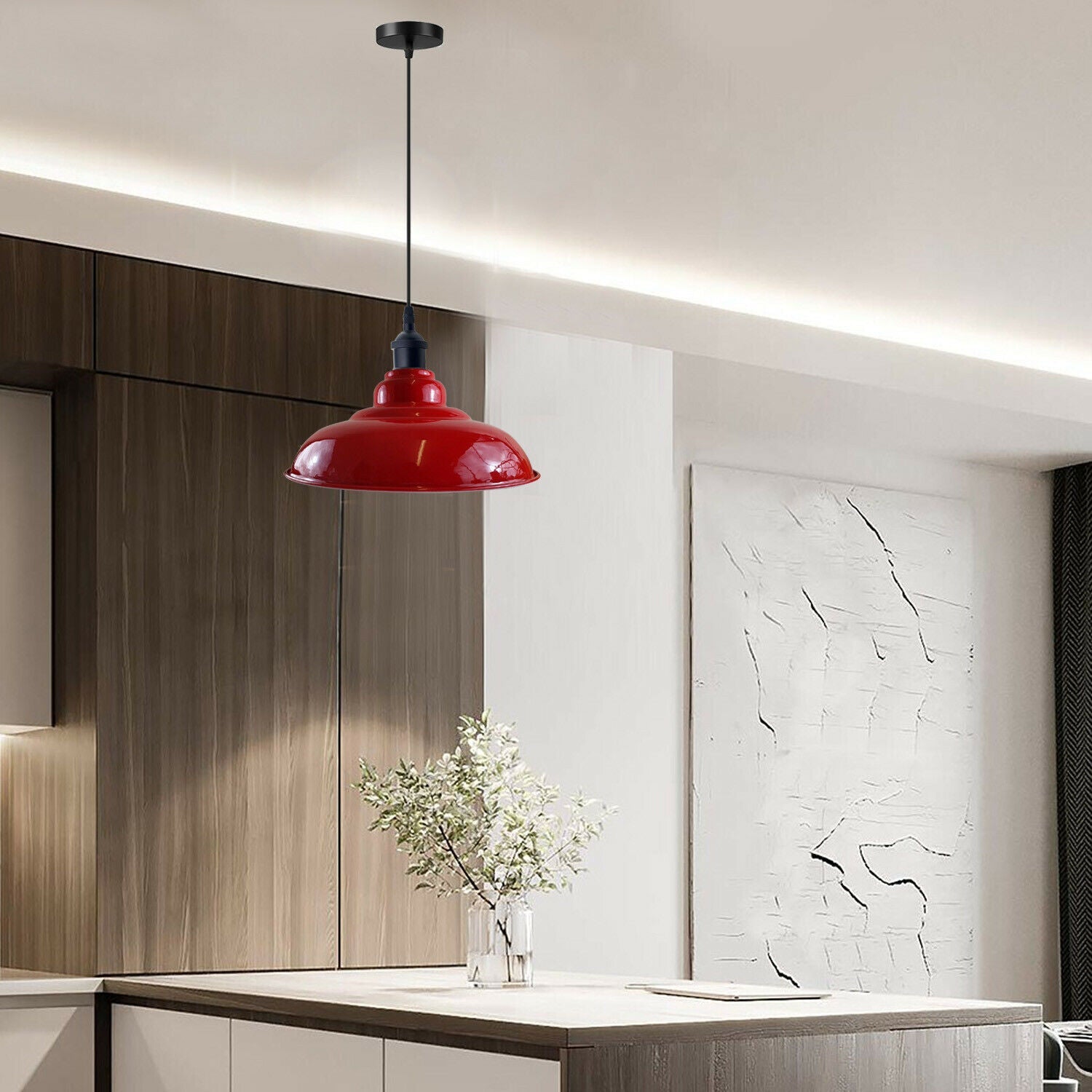 Easy Fit Industrial Pendant lighting~3684 Secondary image