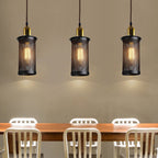 Industrial Vintage Retro Metal 3 Head Pendant Ceiling Lampshade