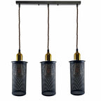 Industrial Vintage Retro Metal 3 Head Pendant Ceiling Lampshade