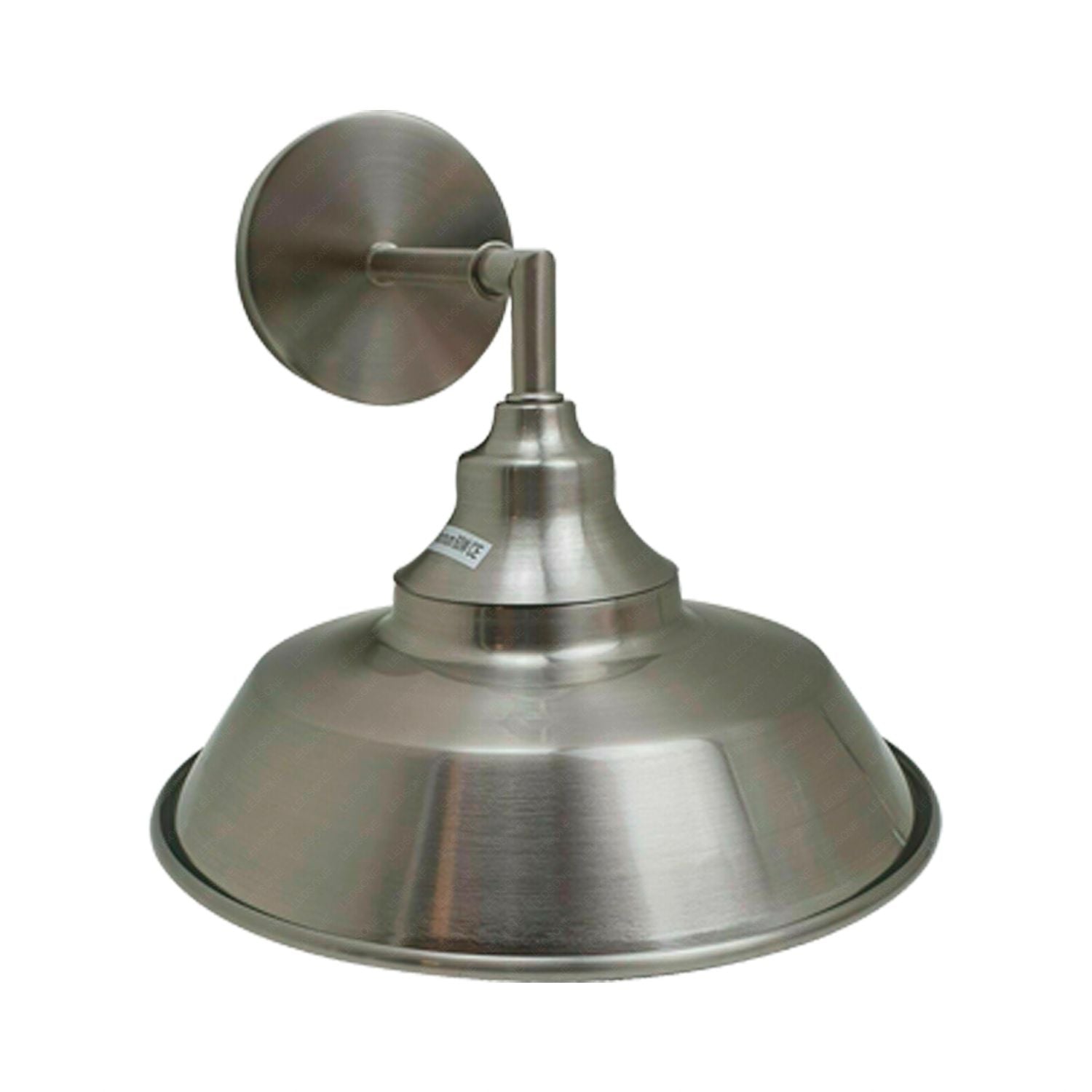 Industrial Vintage Retro Wall Lamp Indoor E27 Edison Satin Nickel