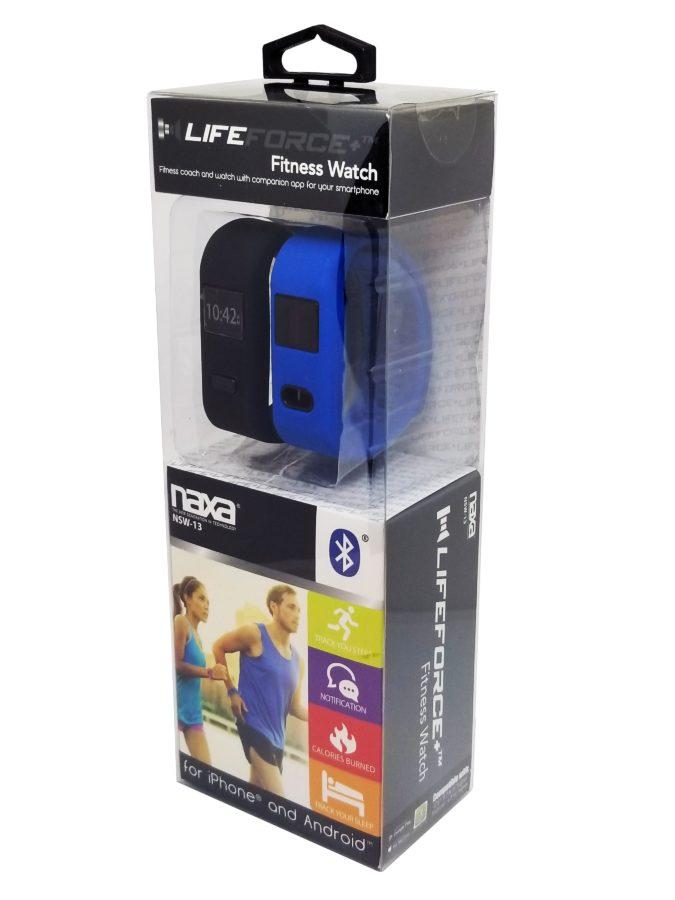 LifeForce+ Fitness Watch for iPhone and Android