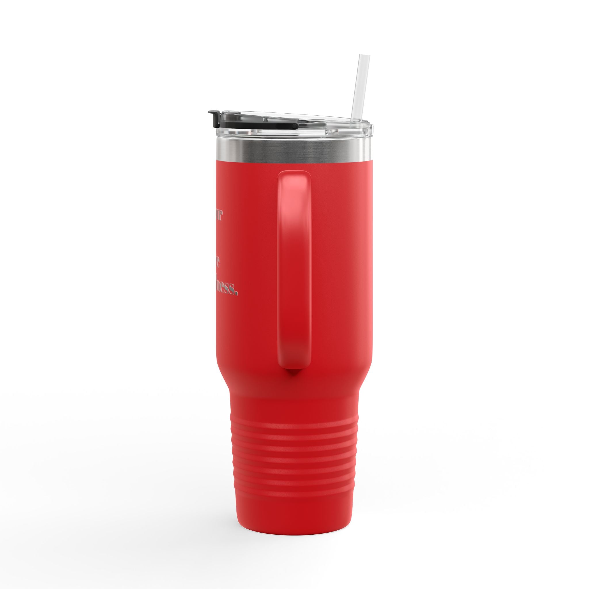 Inspirational Insulated Travel Mug | 40oz - Find Your Flow, Embrace the Stillness