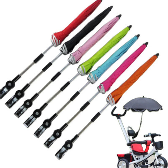 360 Degrees Pram Umbrellas Baby Stroller Cart Accessories