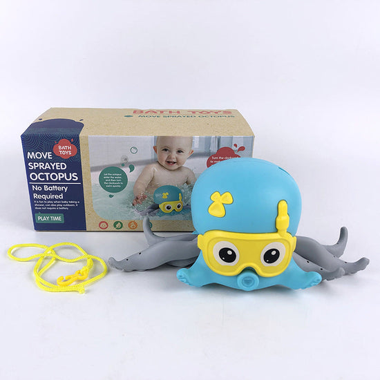 Bathing Bathtub Water Spring Floating Octopus Beach Toy