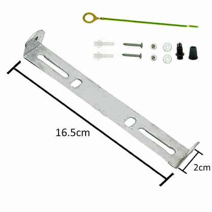165mm bracket Light Fixing strap brace ceiling rose Plate with