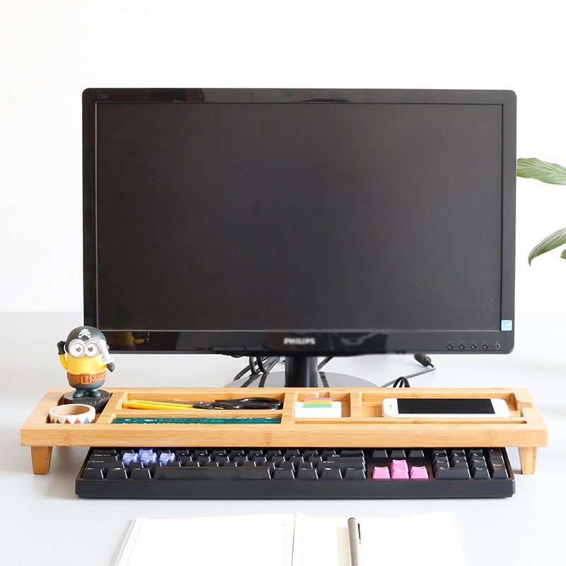 Bamboo Multifunction Desktop Organizer