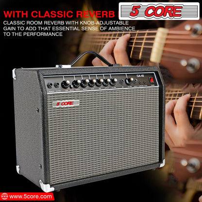 5 Core Guitar Amp For Electric Bass Acoustic Portable Amplifier