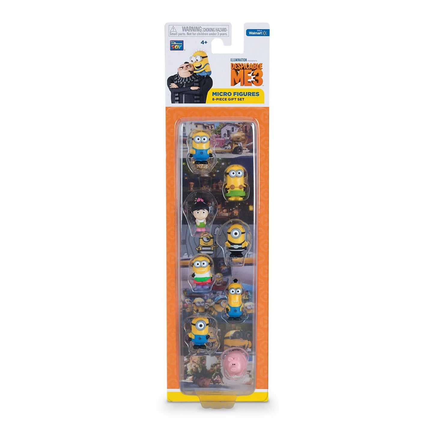 Despicable Me 3 Micro Minion Figurines 8-pieces Gift Set - 2017