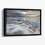 Action In Sea Floating Framed Canvas