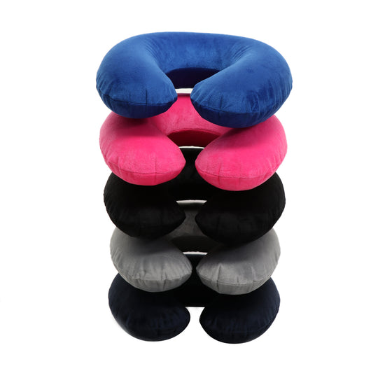 1PC 5Colors U Shaped Travel Pillow Car Air