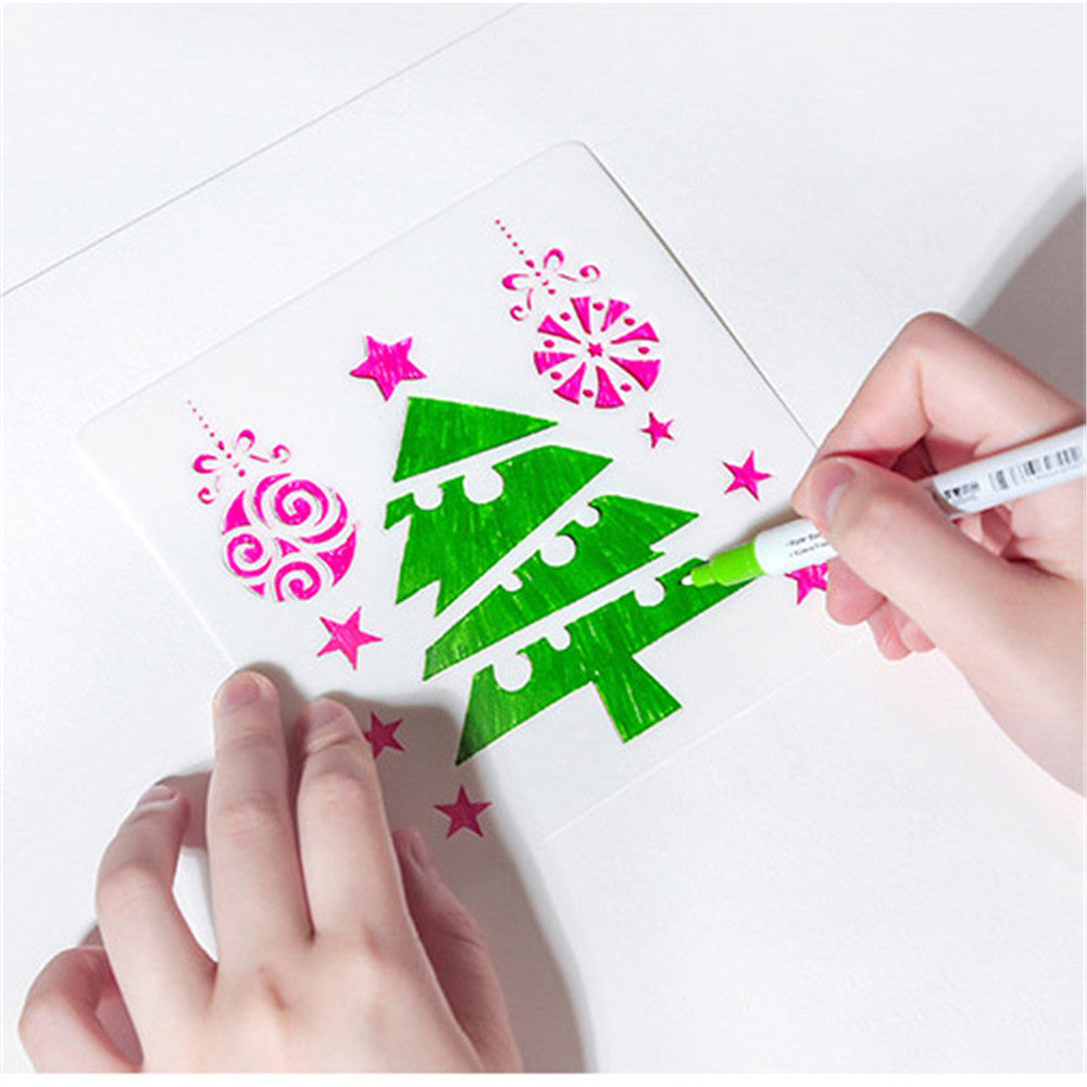 1PC Christmas Scrapbooking Stamp Album Decor