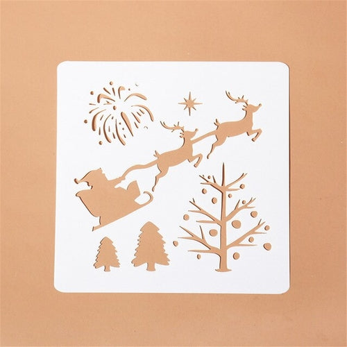 1PC Christmas Scrapbooking Stamp Album Decor